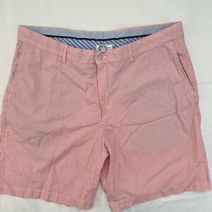 Peter Millar Pink Pinstriped Men’s Shorts W38